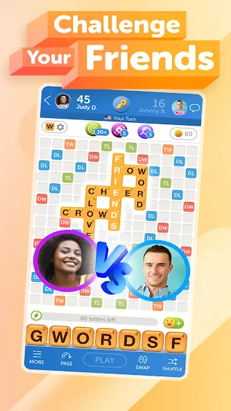 Words With Friends 2 Word Game (Вордс вит Френдс 2 Классик)  [МОД Mega Pack] Screenshot 2