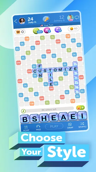 Words With Friends 2 Word Game (Вордс вит Френдс 2 Классик)  [МОД Mega Pack] Screenshot 5