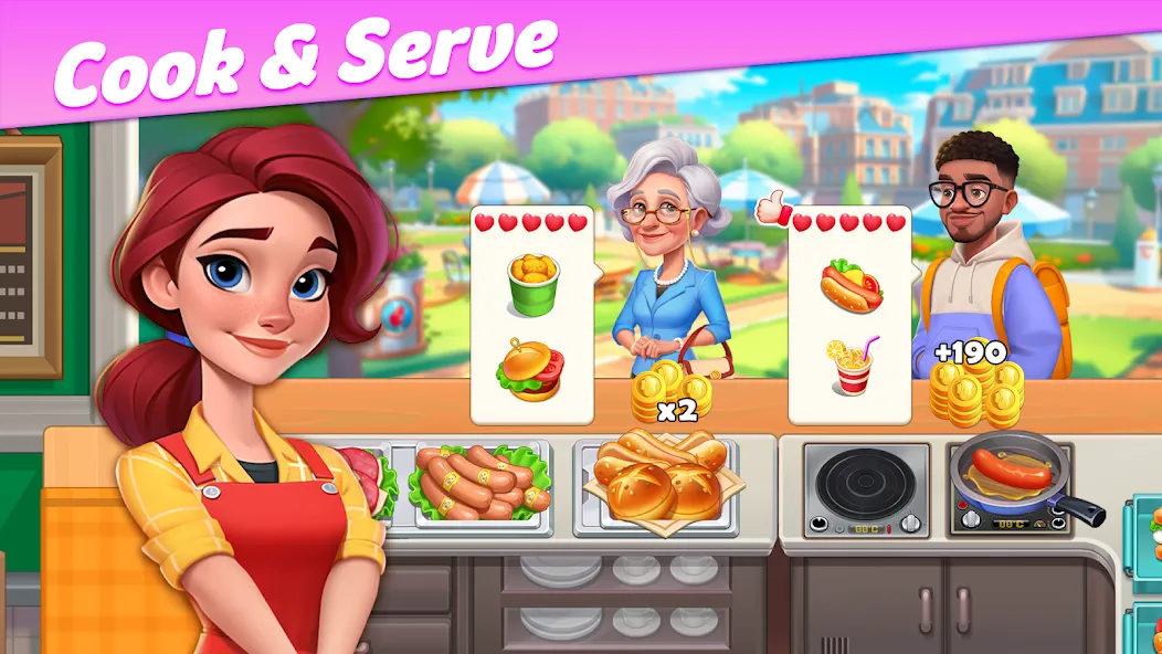 Restaurant Rescue - Food Games (Ресторанный спасатель)  [МОД Unlimited Money] Screenshot 4