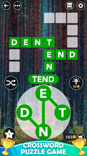Word Cross: Offline Word Games  [МОД Unlocked] Screenshot 1