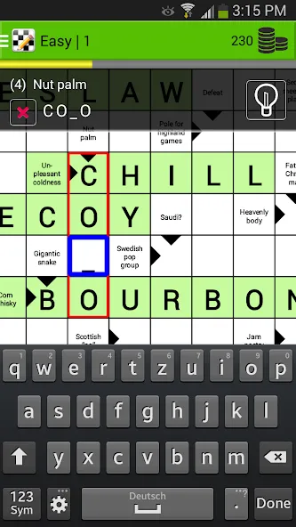 Crosswords  [МОД Бесконечные монеты] Screenshot 1