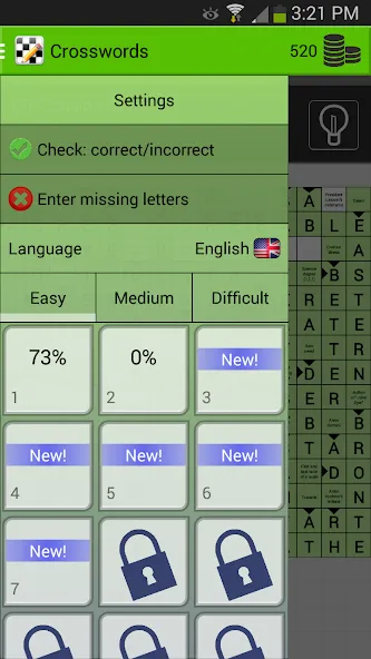 Crosswords  [МОД Бесконечные монеты] Screenshot 5