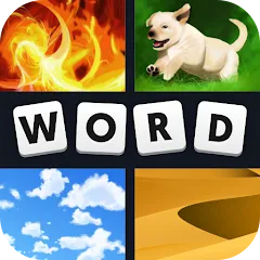 Скачать взлом 4 Pics 1 Word (Картинки 1 Слово) [МОД Menu] на Андроид