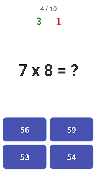 Multiplication Games Math quiz  [МОД Много денег] Screenshot 3