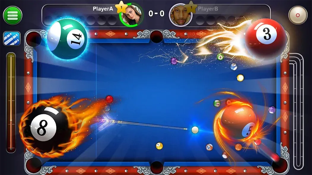 8 Ball Live - Billiards Games (Бол Лайв)  [МОД Menu] Screenshot 3