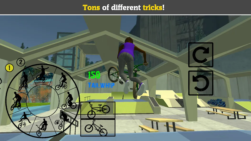 BMX FE3D 2 (БМХ ФЭ3Д 2)  [МОД Бесконечные деньги] Screenshot 3