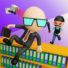 Скачать взлом Escape The Office (Эскейп зе Офис) [МОД Бесконечные монеты] на Андроид