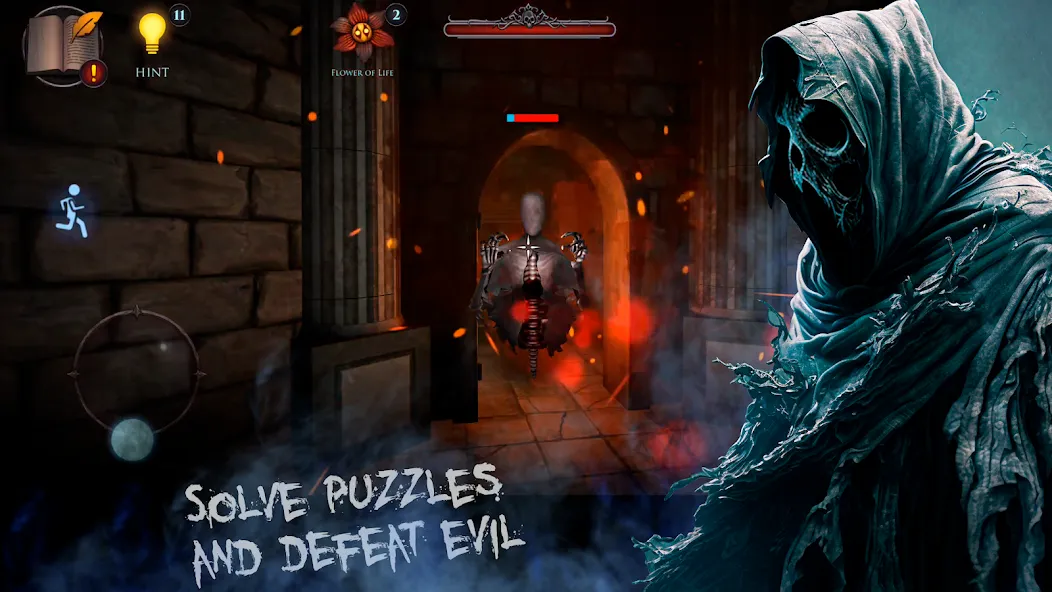 Horror Maze - Scary Games (Хоррор Лавиринт РПГ)  [МОД Unlocked] Screenshot 4