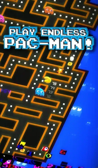 PAC-MAN 256 - Endless Maze (ПАК)  [МОД Меню] Screenshot 1