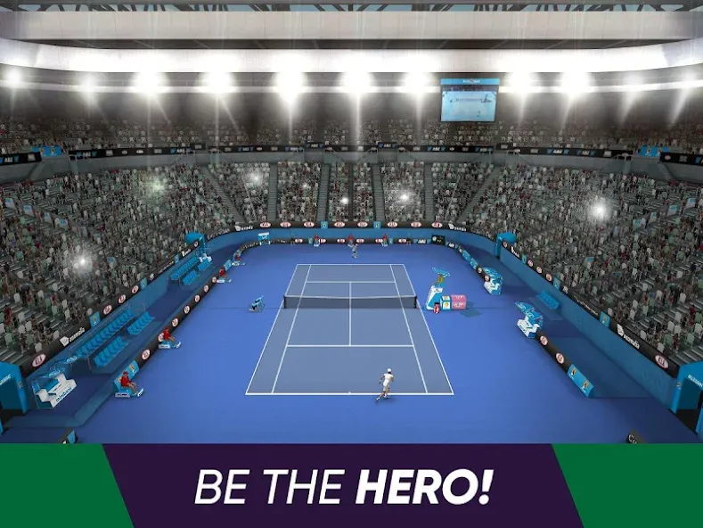 Tennis World Open 2024 - Sport (Теннис Ворлд Опен 2023)  [МОД Бесконечные монеты] Screenshot 2