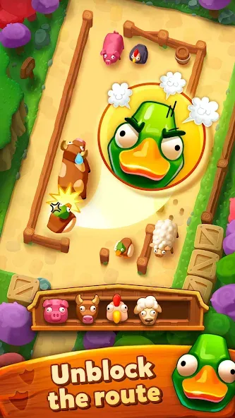 Farm Jam: Animal Parking Game (Фарм Джам)  [МОД Бесконечные деньги] Screenshot 1