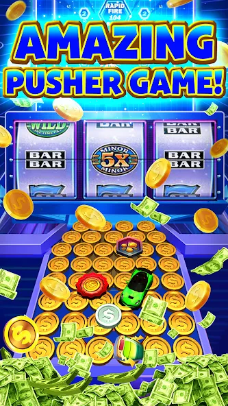 Cash Carnival Coin Pusher Game (Кэш Карнавал Монетный Толкатель Игра)  [МОД Меню] Screenshot 4