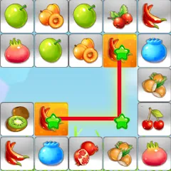 Скачать взлом Link fruits - fruit match pair [МОД Бесконечные деньги] на Андроид