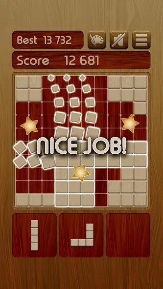 Woody Block Puzzle ® (Вуди блок пазл)  [МОД Много монет] Screenshot 2