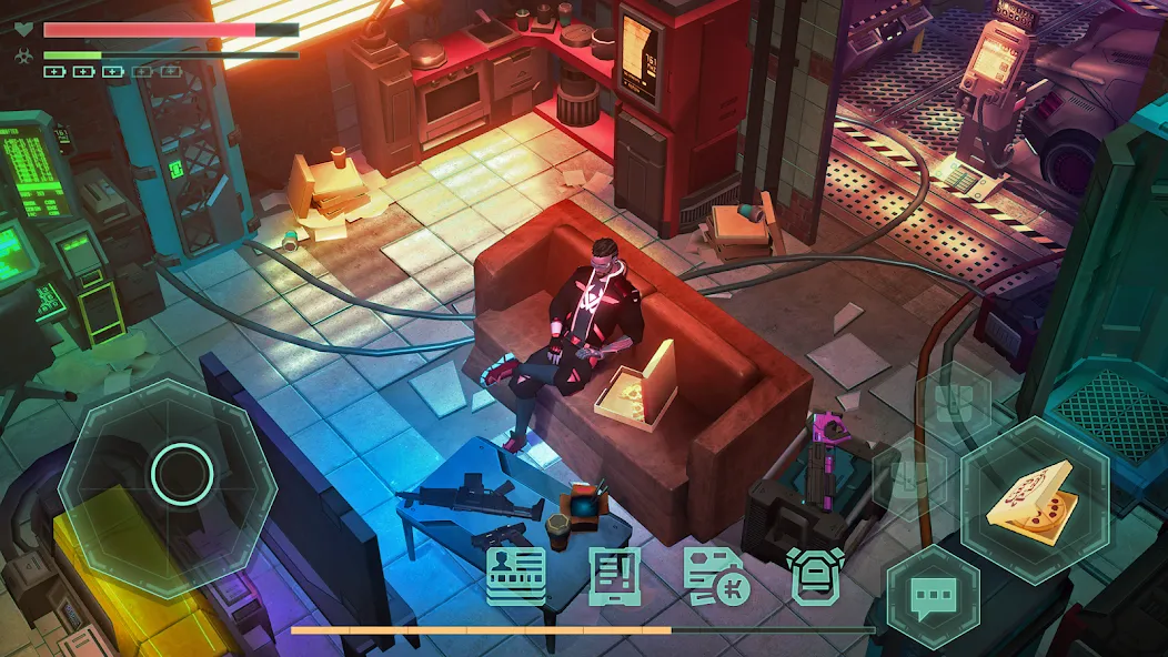 Cyberika: Action Cyberpunk RPG (Сайберика)  [МОД Unlocked] Screenshot 2