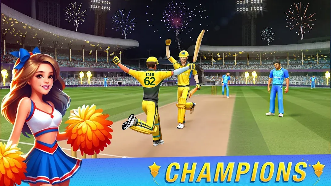 Play Cricket Games (Плей Крикет Геймс)  [МОД Все открыто] Screenshot 1