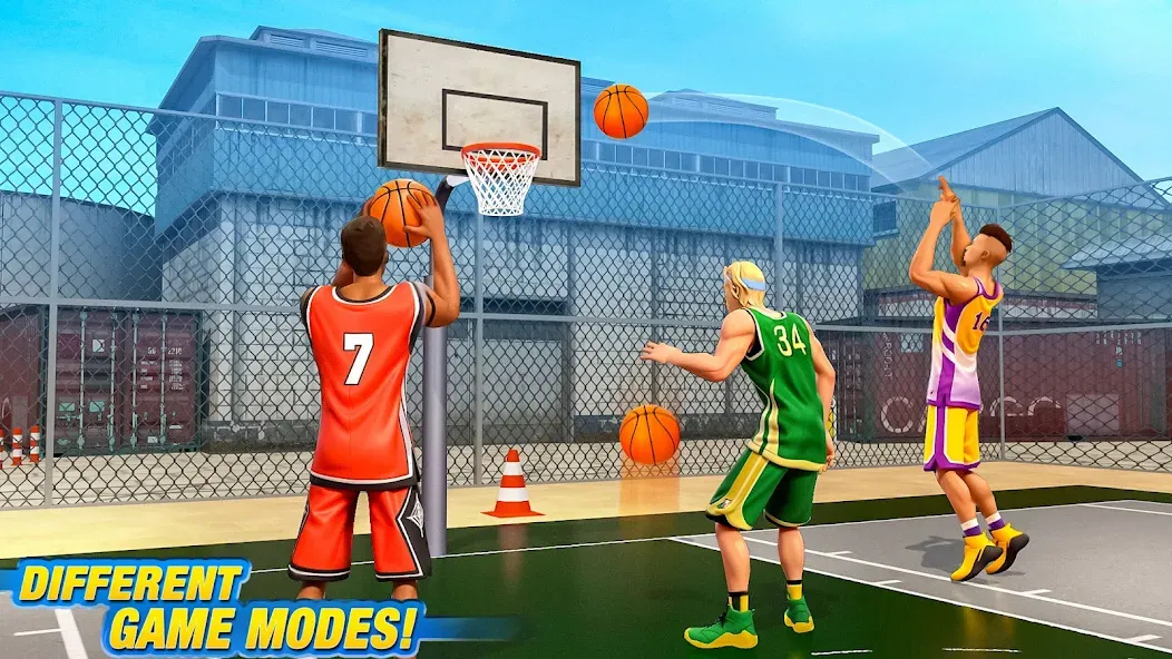 Dunk Smash: Basketball Games (Баскетбольные игры)  [МОД Много денег] Screenshot 3