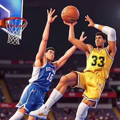 Скачать взлом Dunk Smash: Basketball Games (Баскетбольные игры)  [МОД Много денег] на Андроид