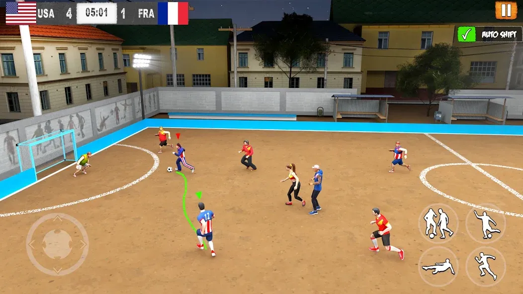 Street Football: Futsal Games (Стрит Футбол)  [МОД Unlimited Money] Screenshot 3