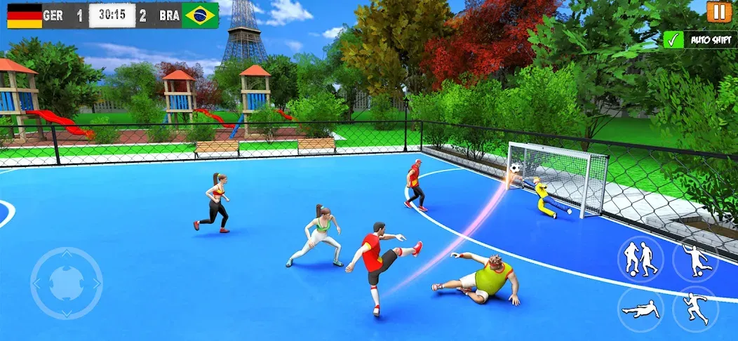 Street Football: Futsal Games (Стрит Футбол)  [МОД Unlimited Money] Screenshot 5