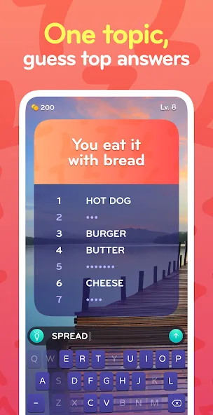 Top 7 - family word game  [МОД Бесконечные деньги] Screenshot 1