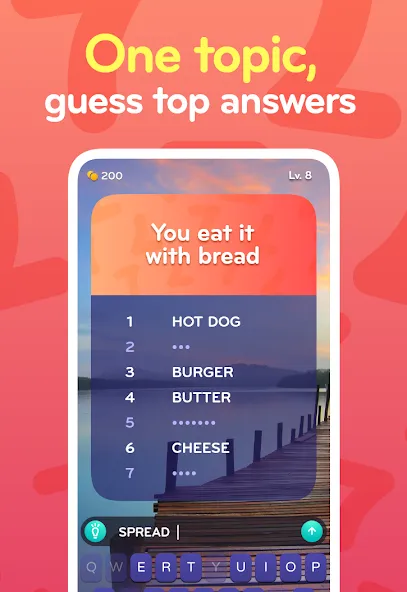 Top 7 - family word game  [МОД Бесконечные деньги] Screenshot 5