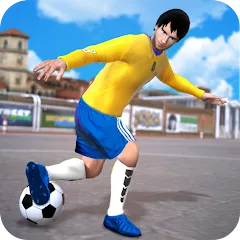 Скачать взлом Street Football Kick Games (Уличный футбол Игры с ударами)  [МОД Unlocked] на Андроид