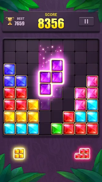 Block Puzzle: Jewel Blast Game  [МОД Unlocked] Screenshot 3