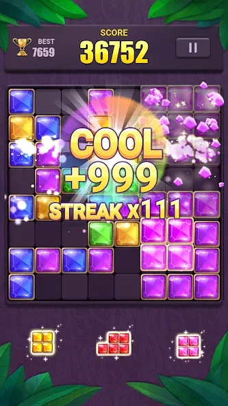 Block Puzzle: Jewel Blast Game  [МОД Unlocked] Screenshot 5