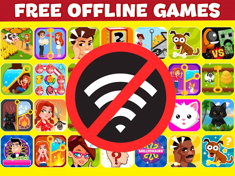 Offline Games: don't need wifi  [МОД Unlocked] Screenshot 5