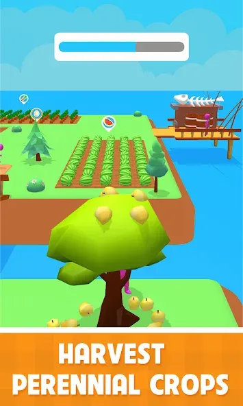 Family Farm Land 3D (Фарм Фэмили 3Д)  [МОД Много денег] Screenshot 1