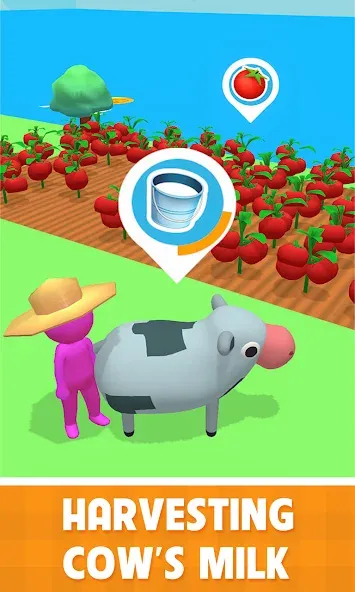 Family Farm Land 3D (Фарм Фэмили 3Д)  [МОД Много денег] Screenshot 2