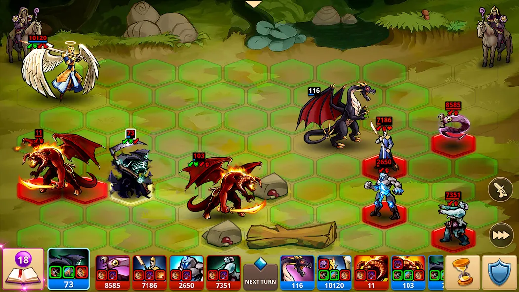 Magic War Legends  [МОД Много денег] Screenshot 5