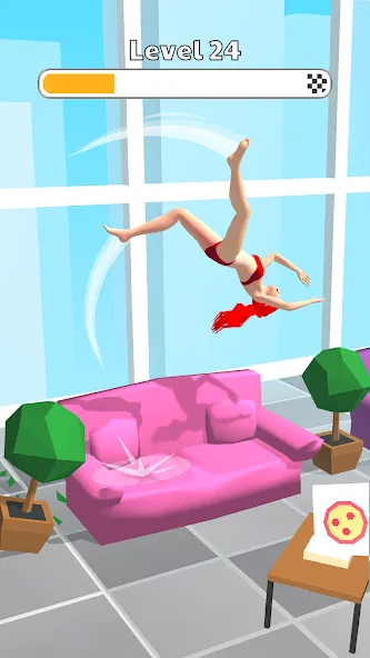 Human Flip: Jump Master Game (Хуман Флип)  [МОД Unlocked] Screenshot 1