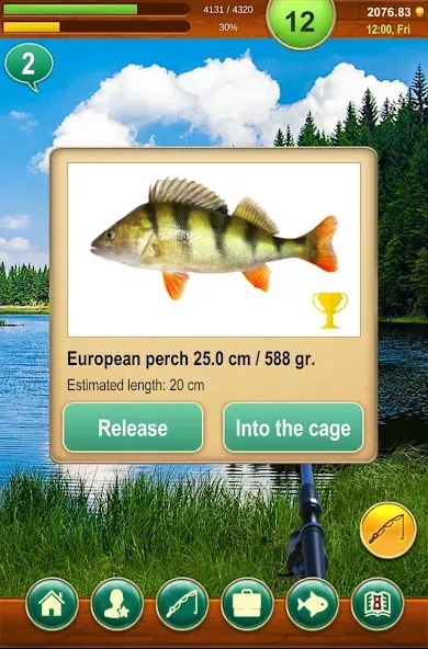 Fishing Baron - fishing game  [МОД Много монет] Screenshot 3