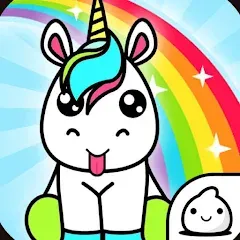 Скачать взлом Unicorn Evolution Merge Kawaii (Юникорн Эволюшн Мерж Кавай)  [МОД Много монет] на Андроид