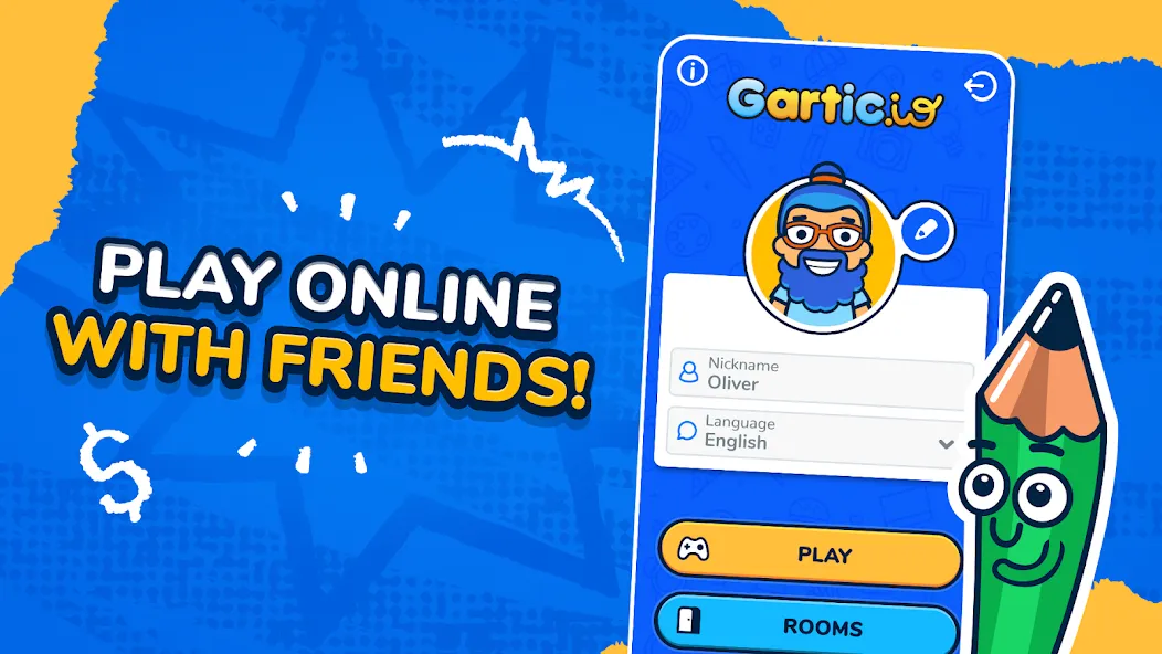 Gartic.io - Draw, Guess, WIN  [МОД Много монет] Screenshot 2