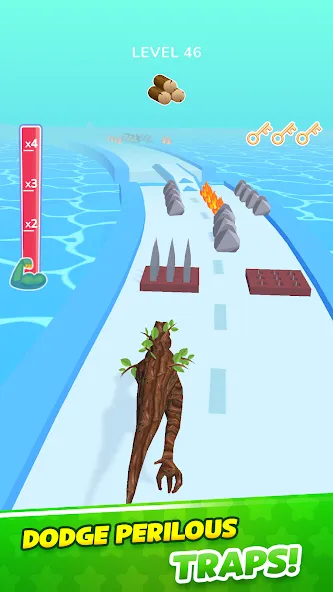 Dino Evolution Run 3D (Дино Эволюция Ран 3Д)  [МОД Unlocked] Screenshot 5