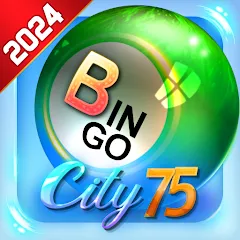 Скачать взлом Bingo City 75 : Bingo & Slots (Бинго Сити 75)  [МОД Unlimited Money] на Андроид