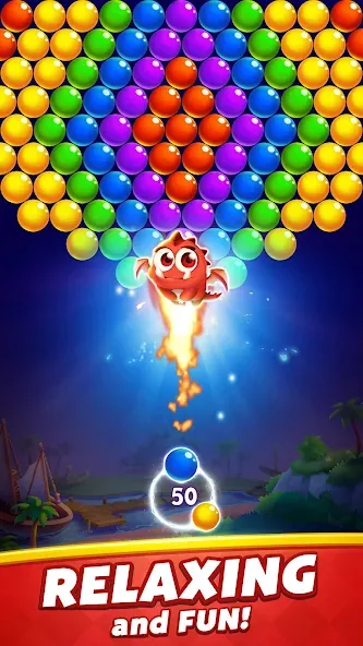 Bubble Shooter  [МОД Бесконечные монеты] Screenshot 4