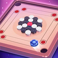 Скачать взлом Carrom Lure - Disc pool game (Карром Лур)  [МОД Unlocked] на Андроид