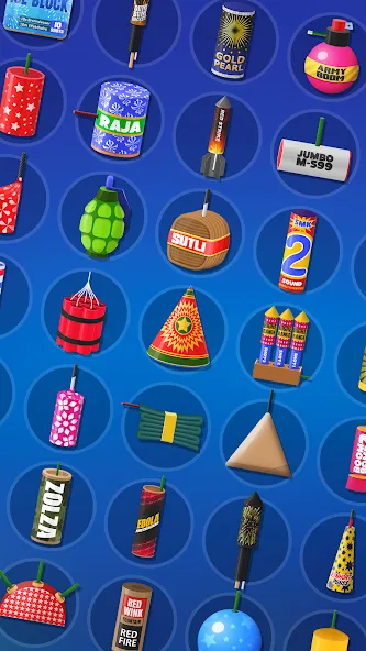 Diwali Firecrackers Simulator (Дивали Файркрекерс Симулятор)  [МОД Unlimited Money] Screenshot 2