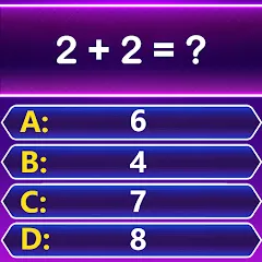 Скачать взлом Math Trivia - Quiz Puzzle Game (Математические загадки)  [МОД Все открыто] на Андроид