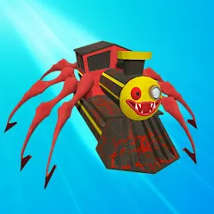 Скачать взлом Merge Spider Train [МОД Unlocked] на Андроид