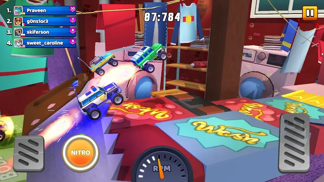 Nitro Jump - Car Racing (Нитро Джамп Рейсинг)  [МОД Много денег] Screenshot 4