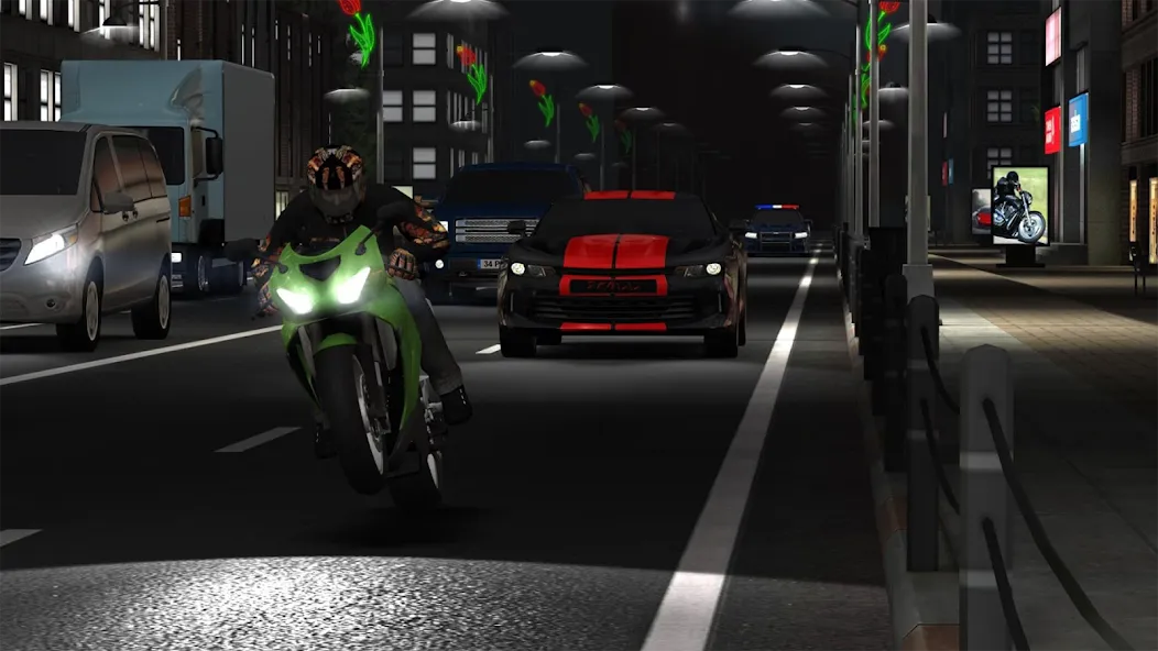 Racing Fever: Moto (Рейсинг Фивер)  [МОД Много денег] Screenshot 1