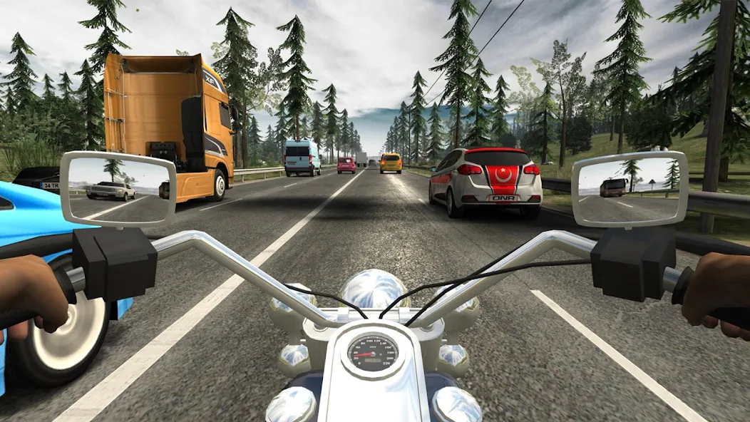 Racing Fever: Moto (Рейсинг Фивер)  [МОД Много денег] Screenshot 4