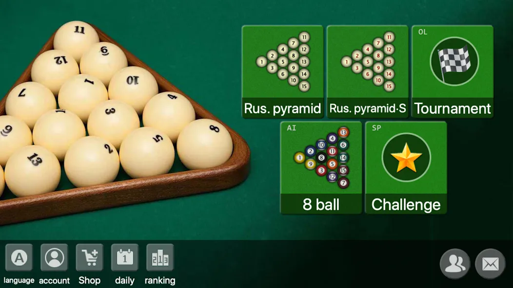 russian billiards 2024  [МОД Menu] Screenshot 1