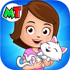 Скачать взлом My Town: Pet games & Animals (Май Таун)  [МОД Много денег] на Андроид