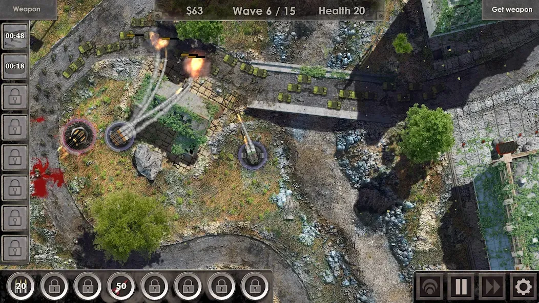 Defense Zone 3 Ultra HD (Дефенс Зона 3 Ультра ХД)  [МОД Бесконечные монеты] Screenshot 1